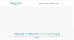 Desktop Screenshot of antonpieckmuseum.nl